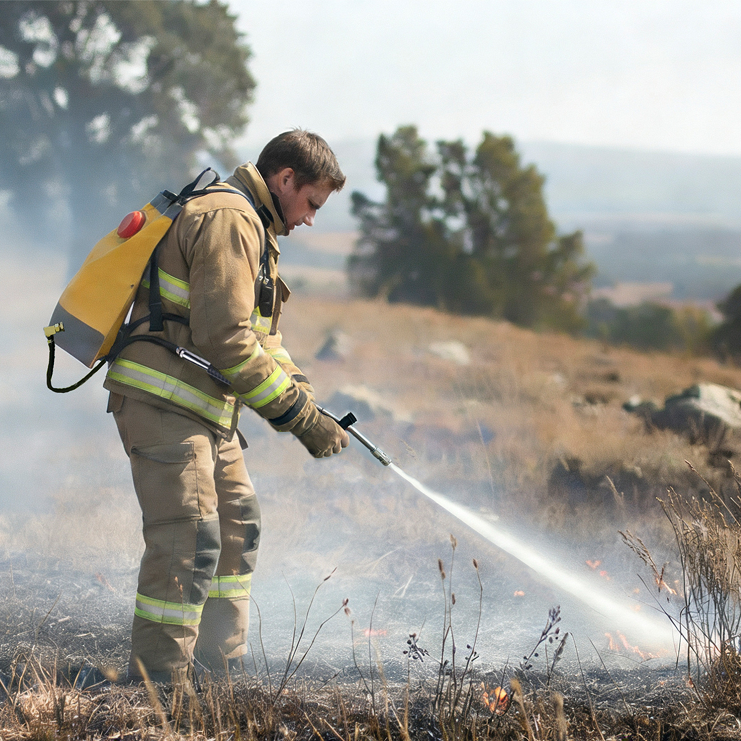 20L Fire Fighting Backpack Bag For Forest Wildland