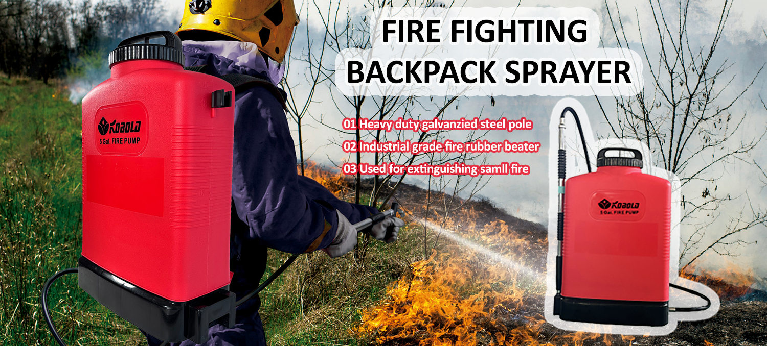20L Fire Fighting Backpack Sprayer Wildland Fire Pump Extinguishing Equipment For Emergency Rescue & Forest Fire Rescue