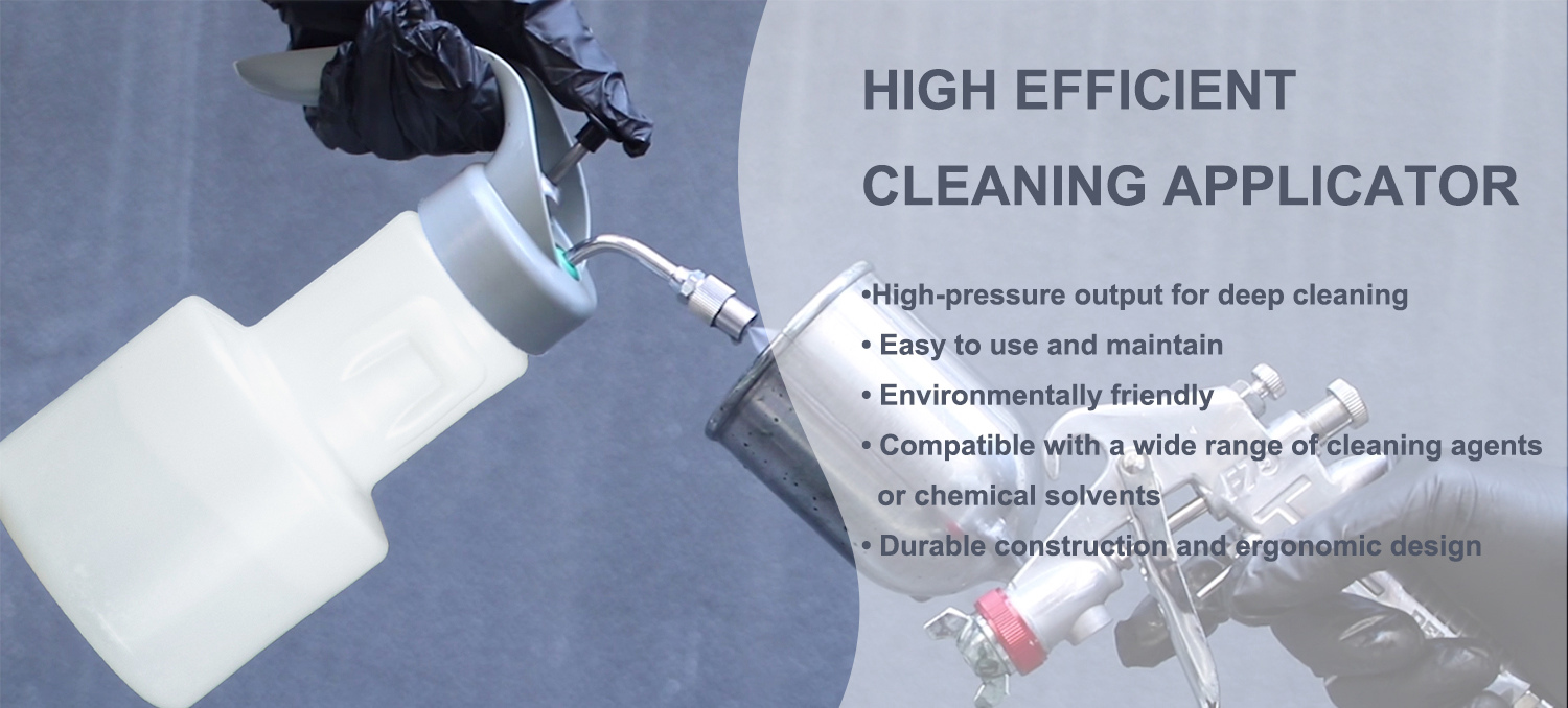 800ml Gun Wash Sprayer Manual Cleaning Applicator for Spray Gun Thinner & Degrease