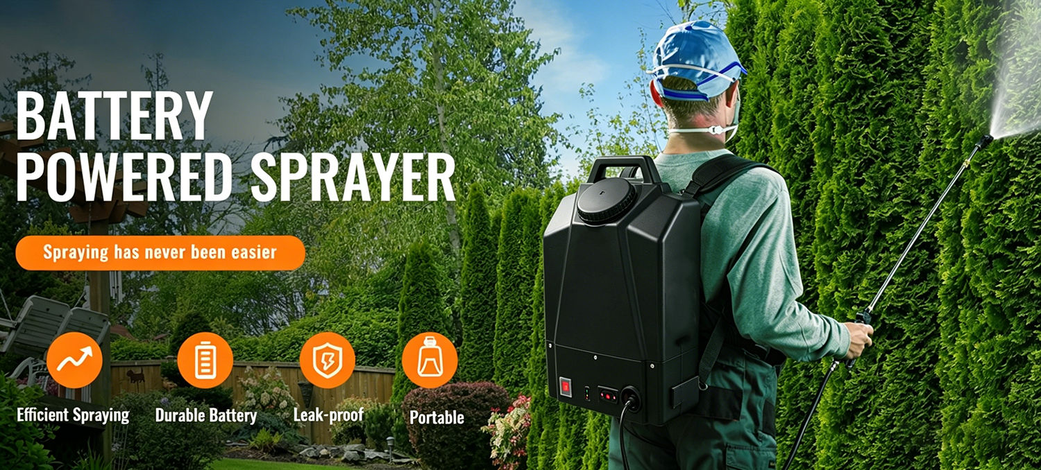 Kobold 20L Electric Backpack Sprayer Rechargeable Battery Powered Sprayer For Agriculture Lawn Garden Disinfection (Blow Molding)