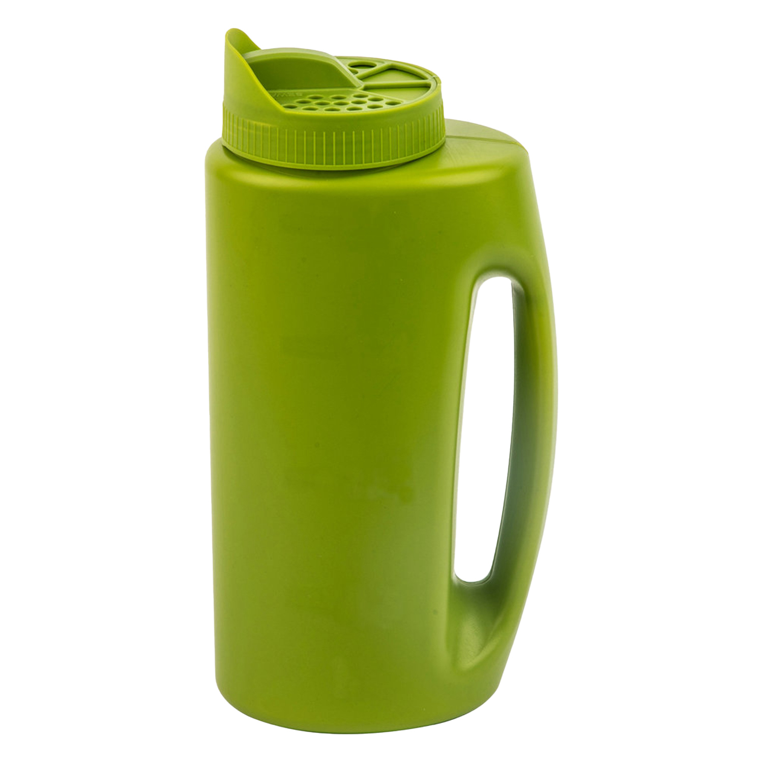2L Handheld Spreader Bottle With Adjustable Opening Sizes for Lawn Seeds Ice Melt Salt Weed and Feed Spreader
