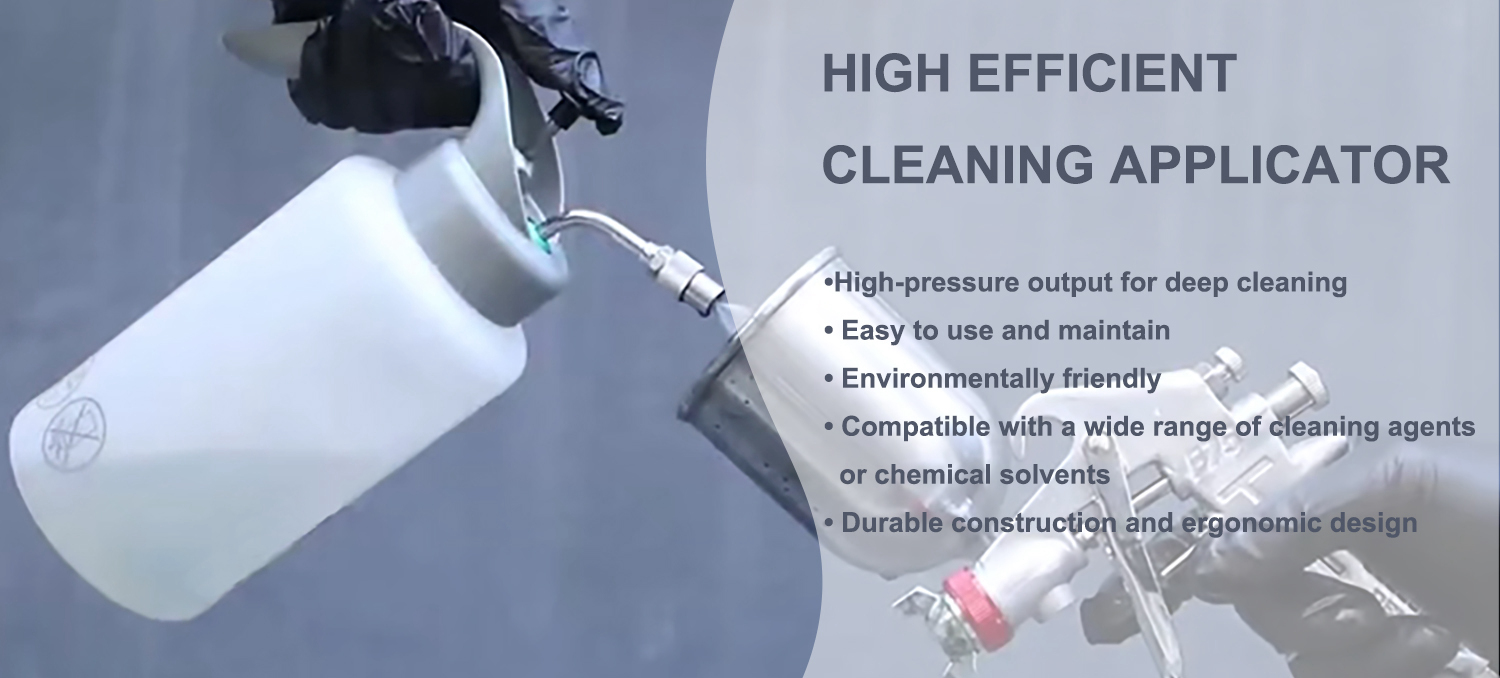 900ml Gun Wash Sprayer Manual Cleaning Applicator for Spray Gun Thinner & Degrease