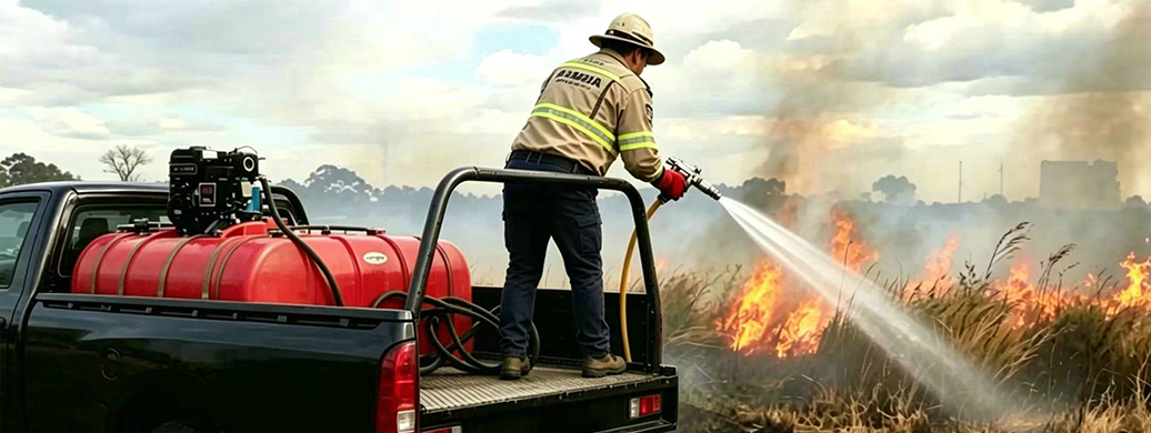 800 PSI Spray Gun &ndash; Effective Application in Forest Fire Fighting