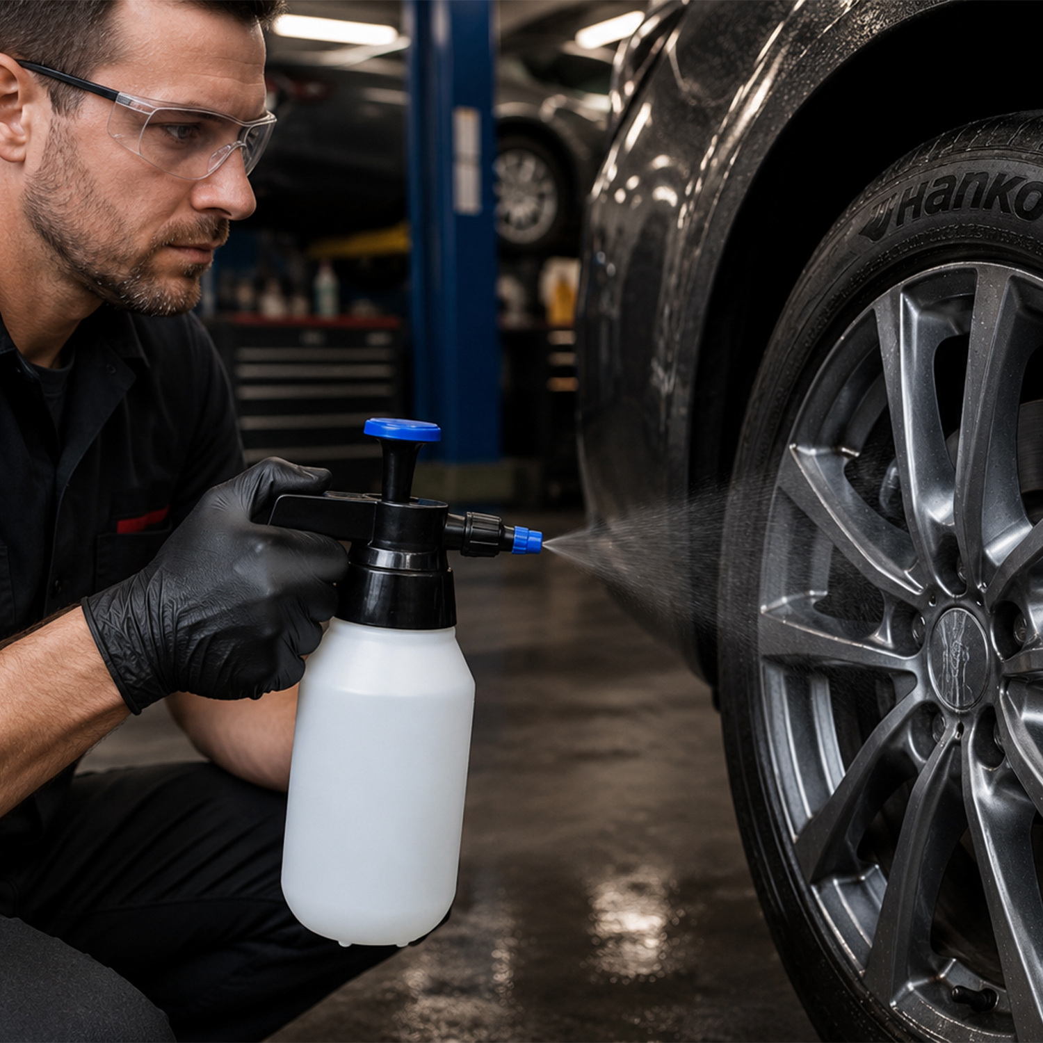 1.5L Solvent Sprayer with Plastic Nozzle For Car Care Industrial Maintenance