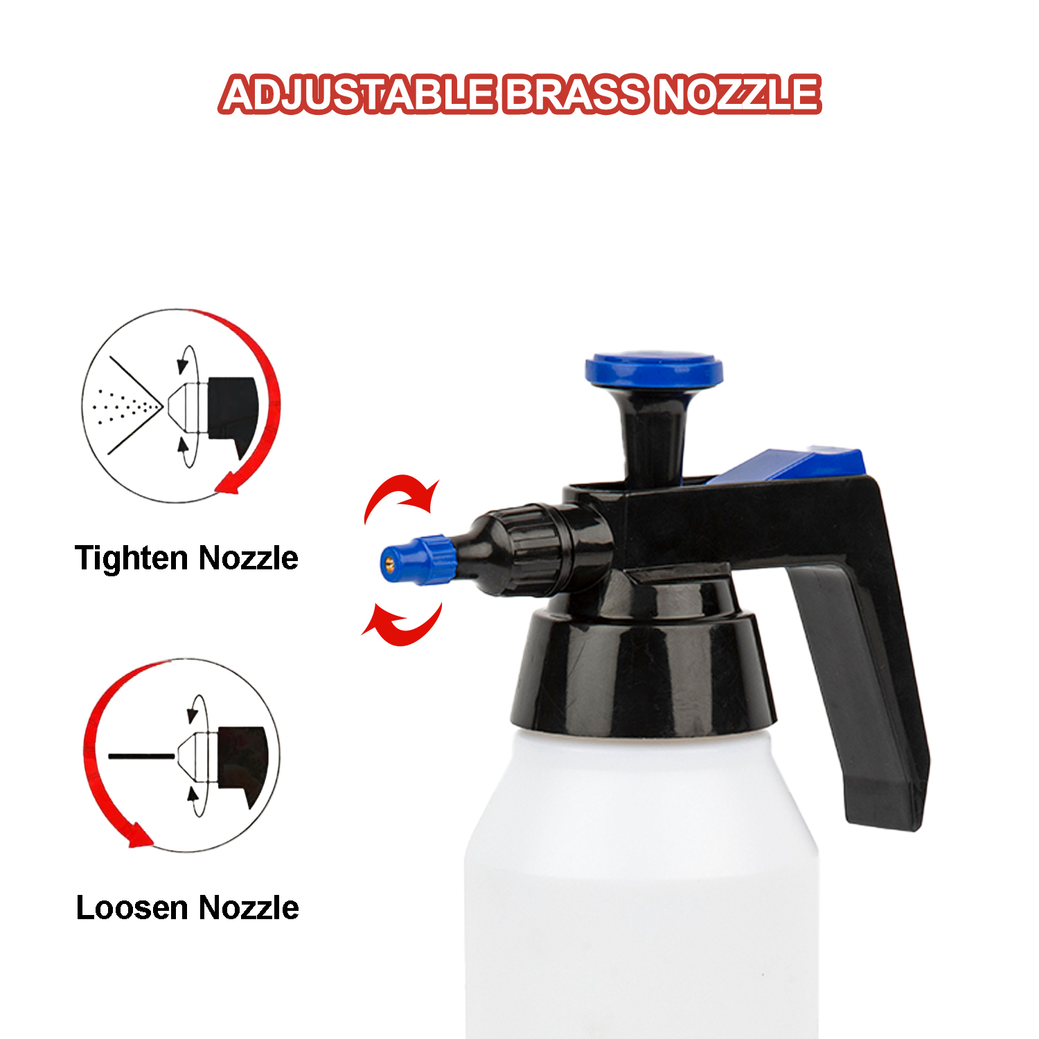 1.5L Solvent Sprayer with Plastic Nozzle For Car Care Industrial Maintenance