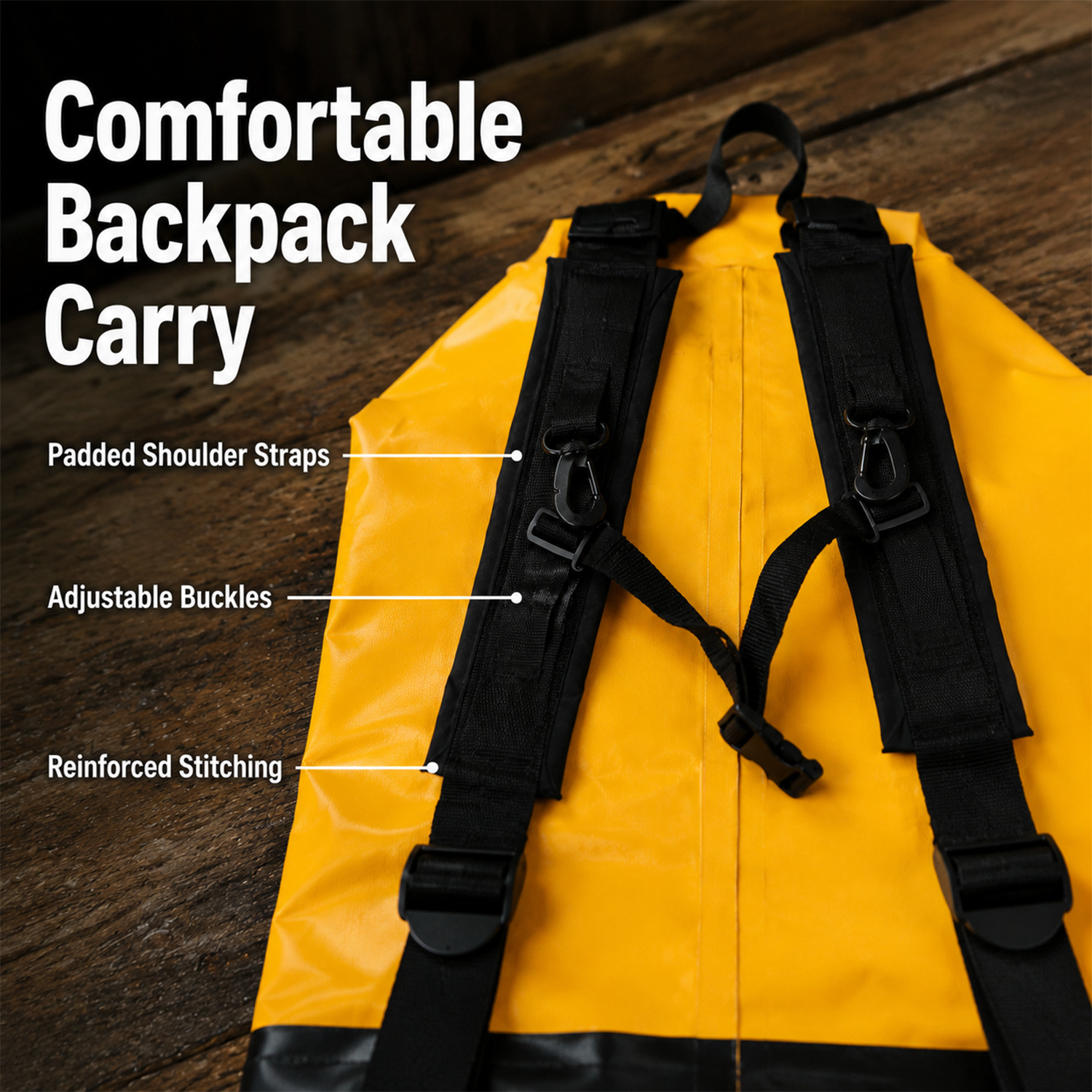 20L Fire Fighting Bag with Padded Straps for Wildfire & Forest Fire Suppression