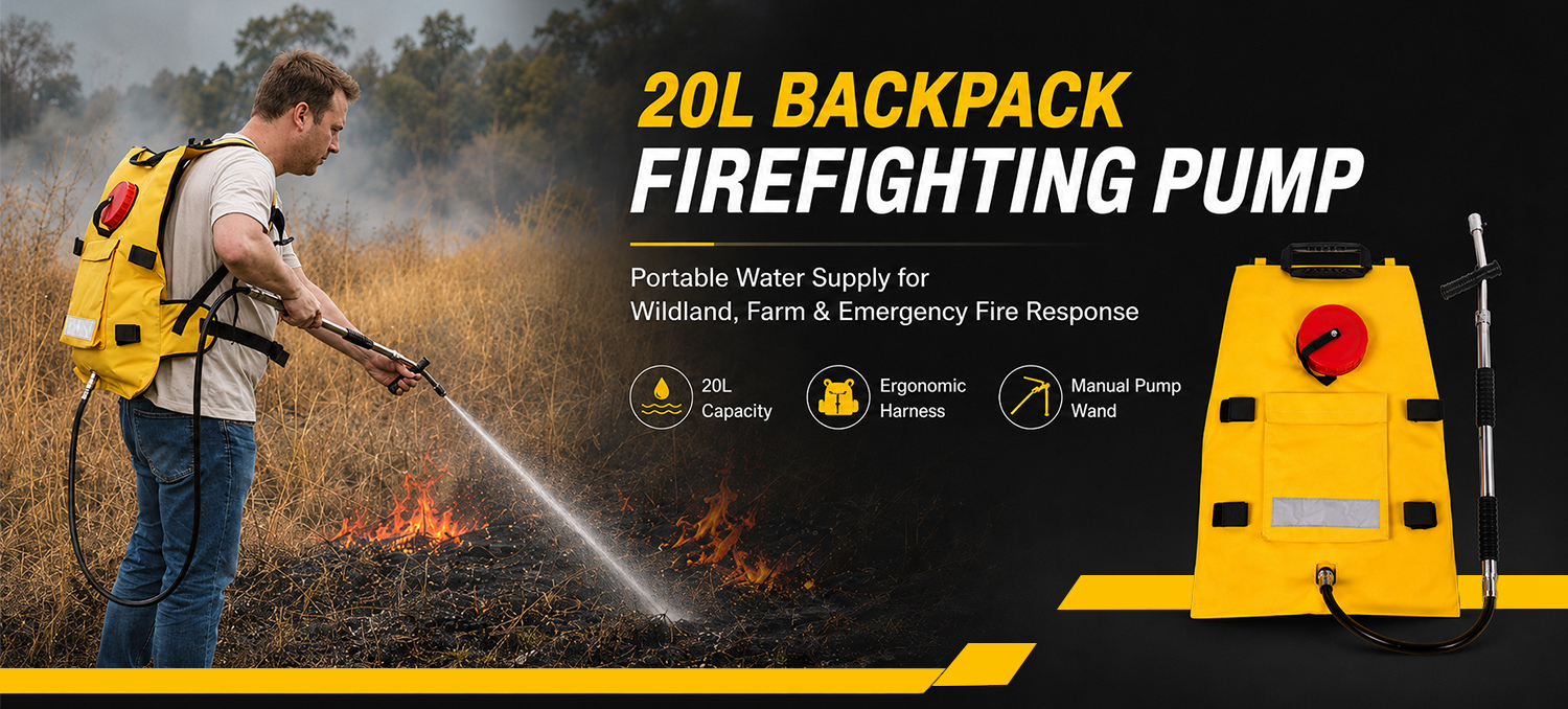 20L Backpack Fire Fighting Pump for Wildland Firefighting and Emergency Use