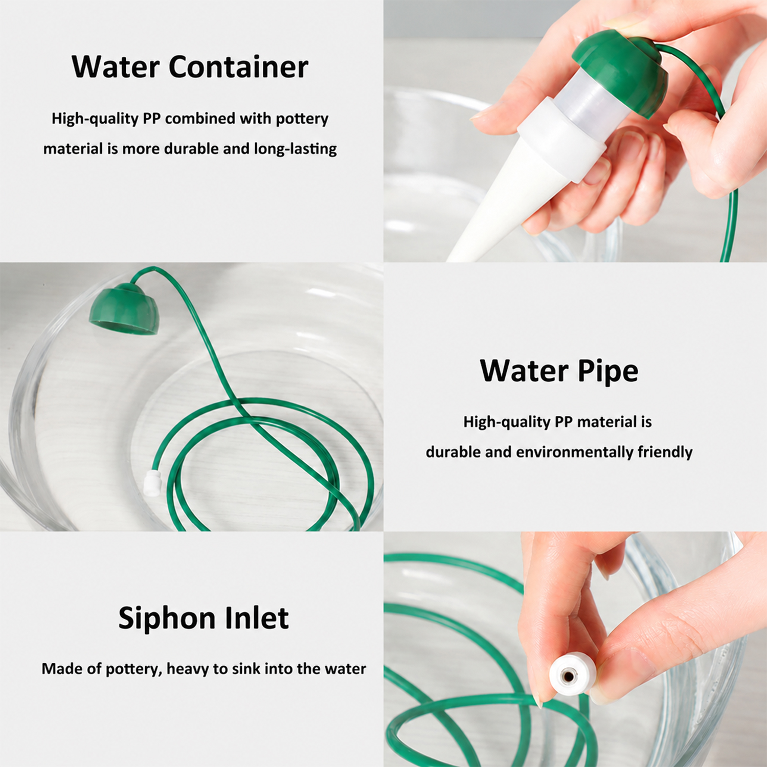 Automatic Plant Waterers Self Watering Spikes For Indoor Outdoor Plants (Large)