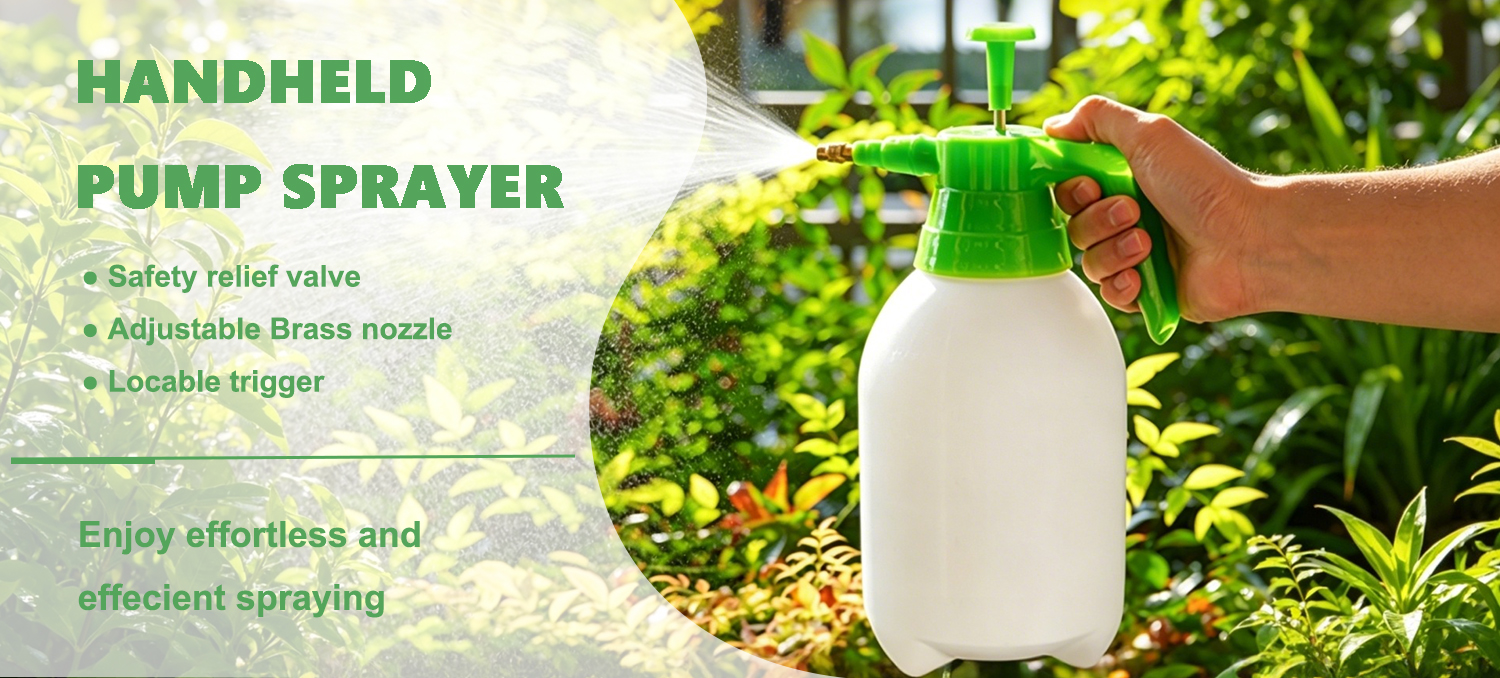 1.5L Garden Pressure Pump Sprayer for Watering Home Cleaning & Car Washing