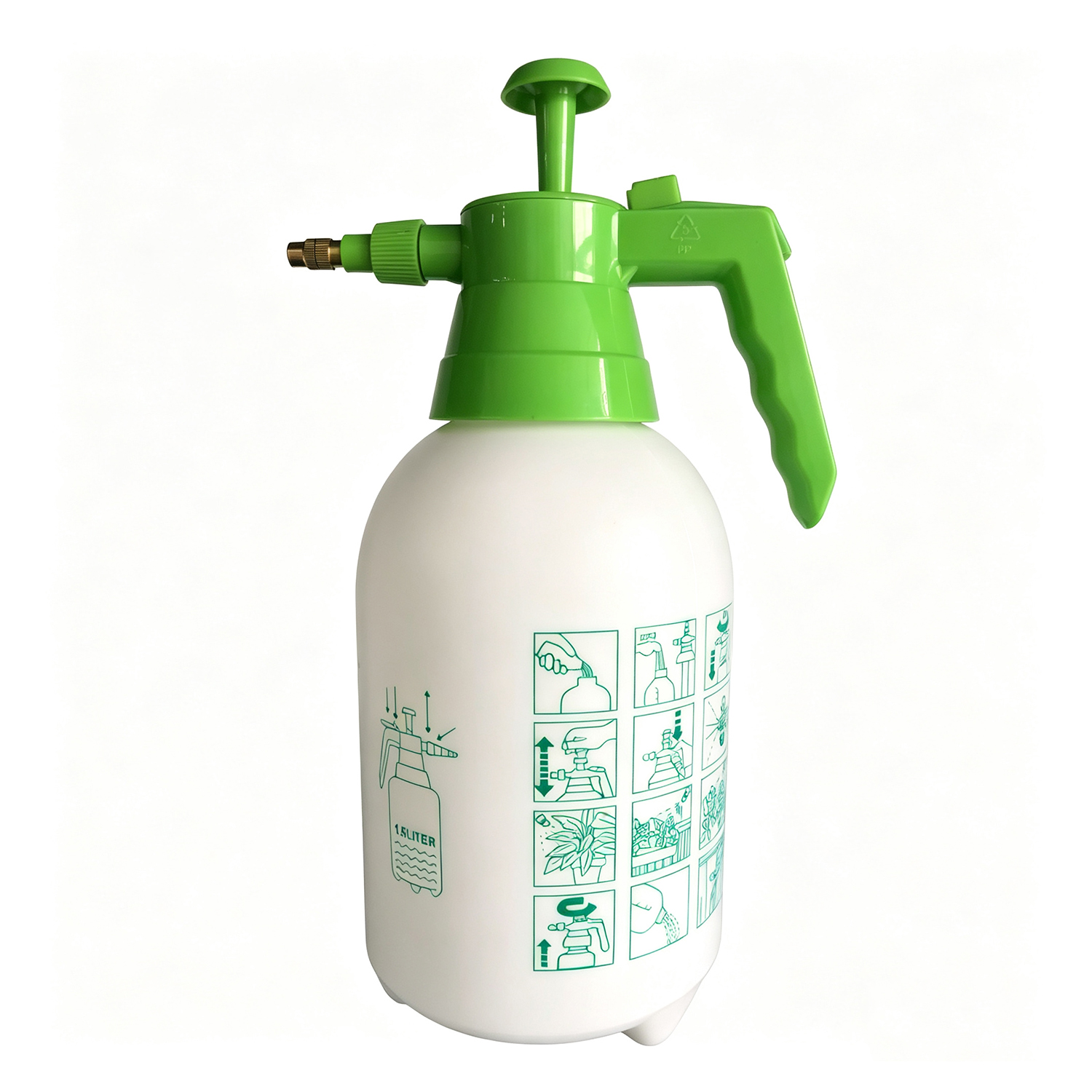 1.5L Garden Pressure Pump Sprayer for Watering Home Cleaning & Car Washing
