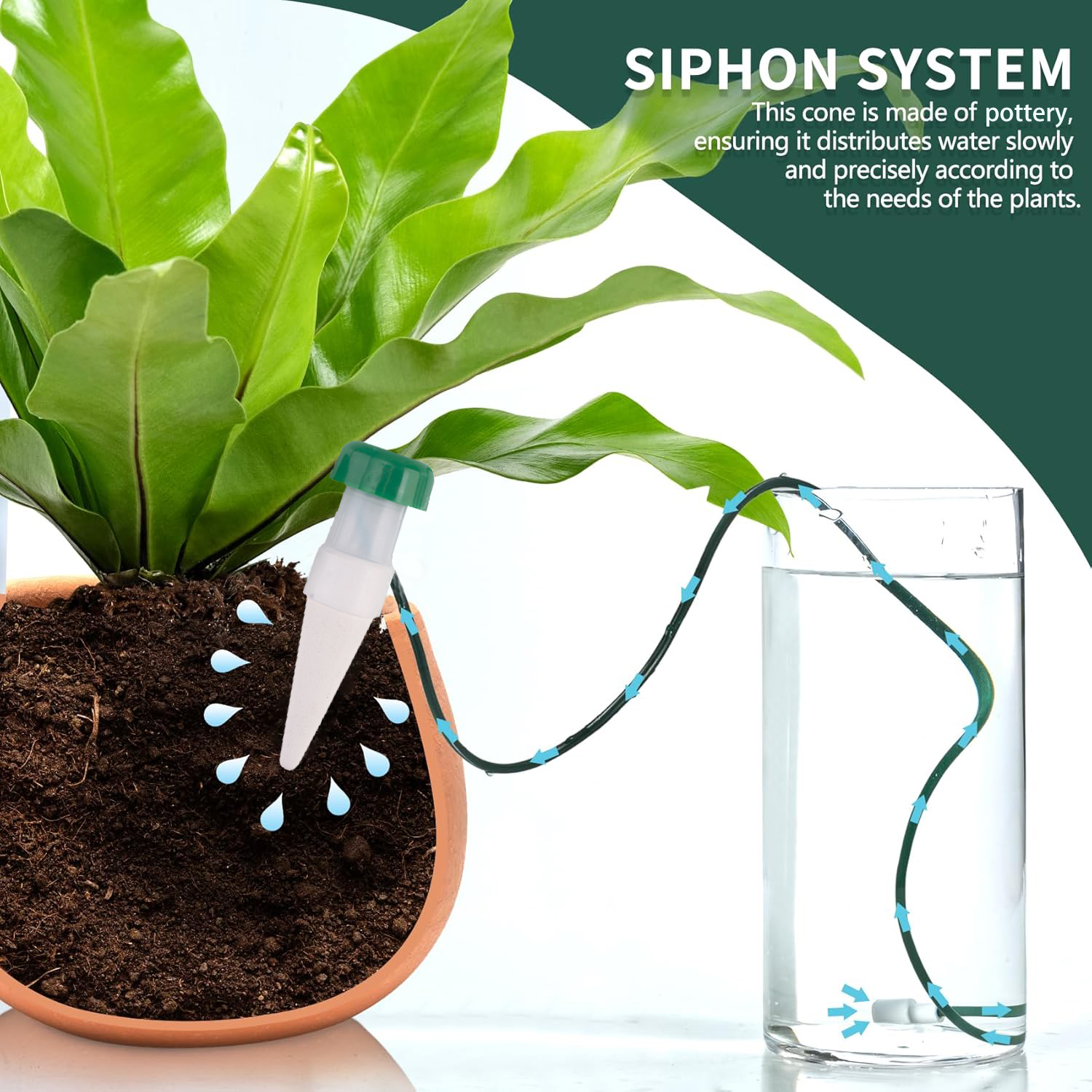 Automatic Plant Waterer For Indoor Outdoor Plants Garden Watering System (Small)