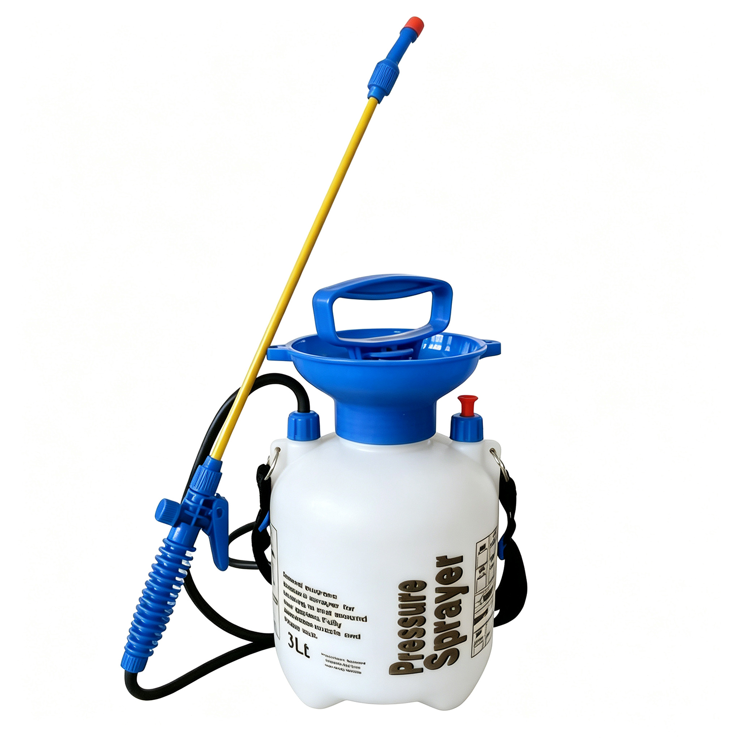 3L Pressure Sprayer With Hopper For Home Garden Lawn