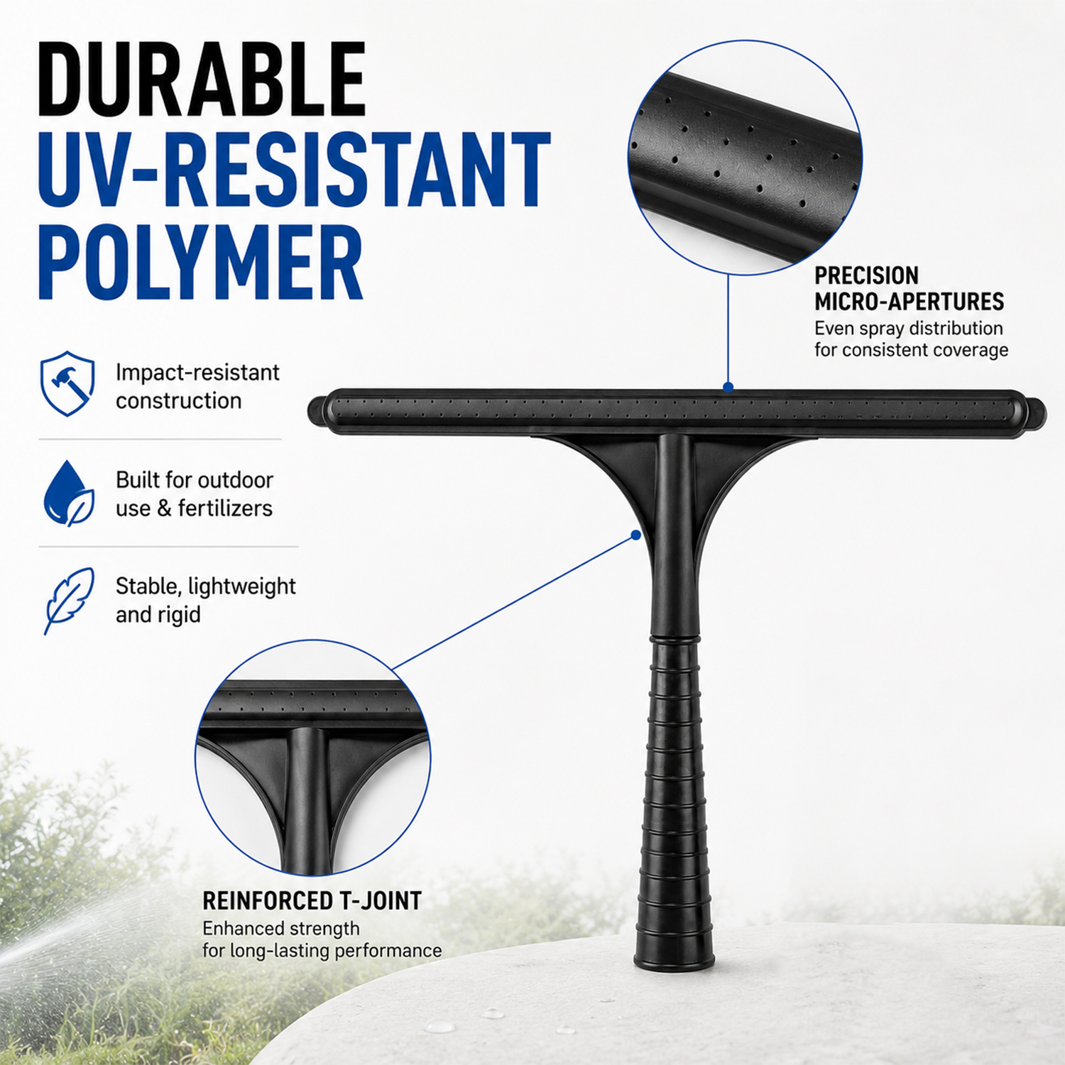T-Type Nozzle Adapter for Watering Can Garden Nursery & Agricultural Irrigation
